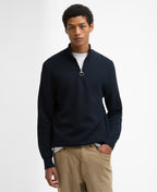 Barbour Essential Honeycomb Half Zip Sweater