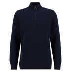 Barbour Essential Honeycomb Half Zip Sweater