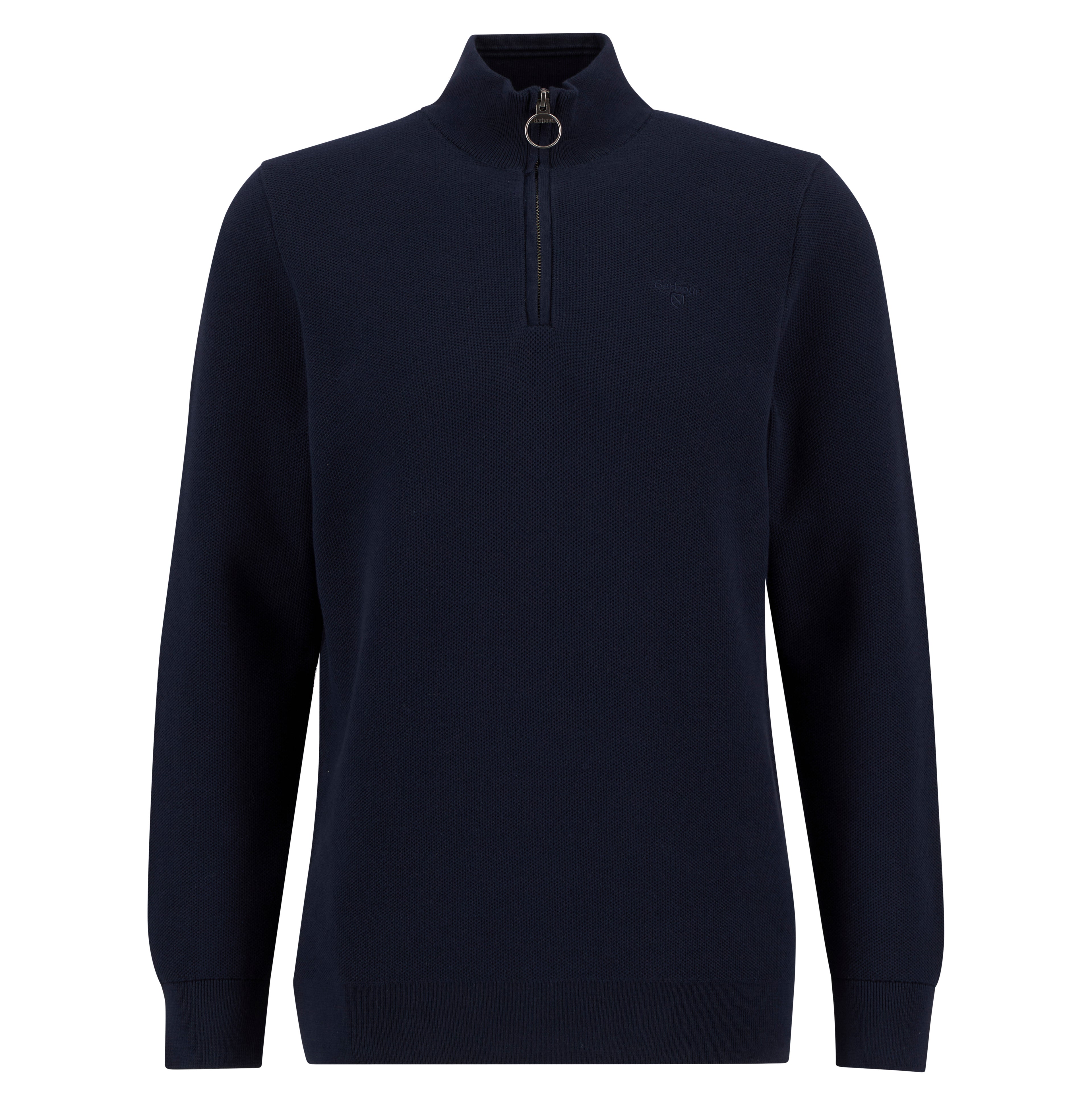 Barbour Essential Honeycomb Half Zip Sweater