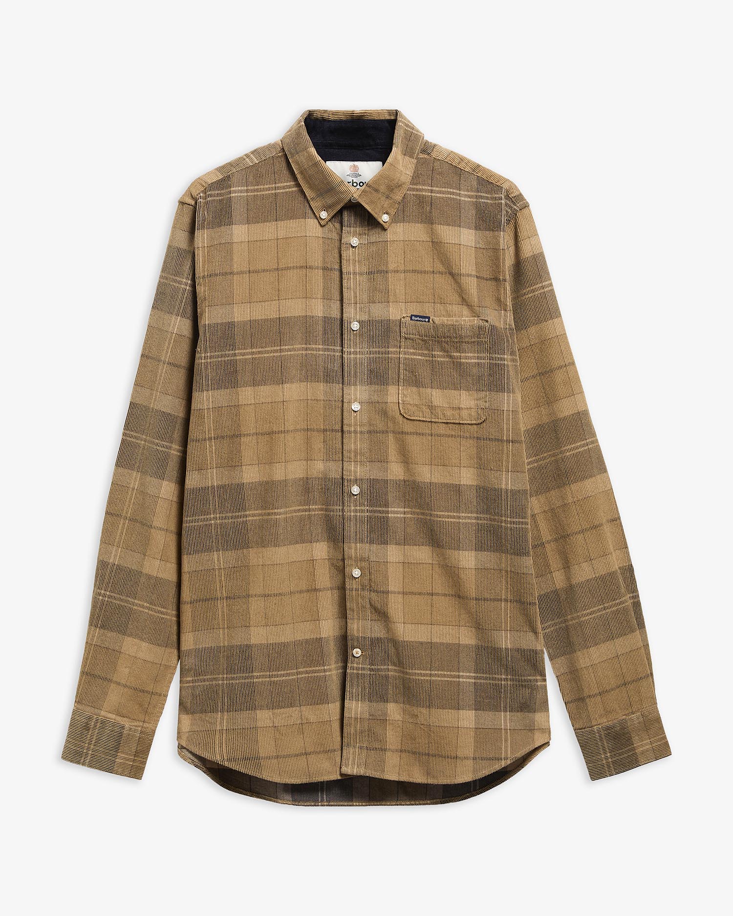 Barbour Blair Tailored Tartan Cord Shirt - Birchwood Dress