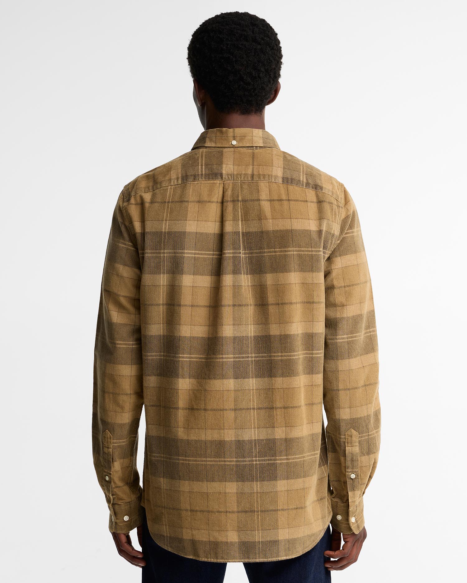 Barbour Blair Tailored Tartan Cord Shirt - Birchwood Dress