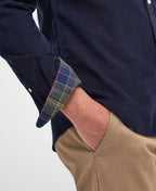 Barbour Ramsey Tailored Cord Shirt - Navy