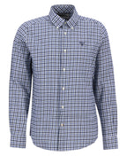 Barbour Finkle Tailored Gingham Shirt - Navy