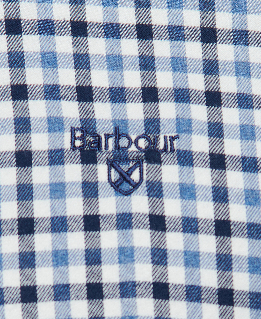Barbour Finkle Tailored Gingham Shirt - Navy