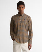Barbour Finkle Tailored Gingham Shirt - Dark Sand