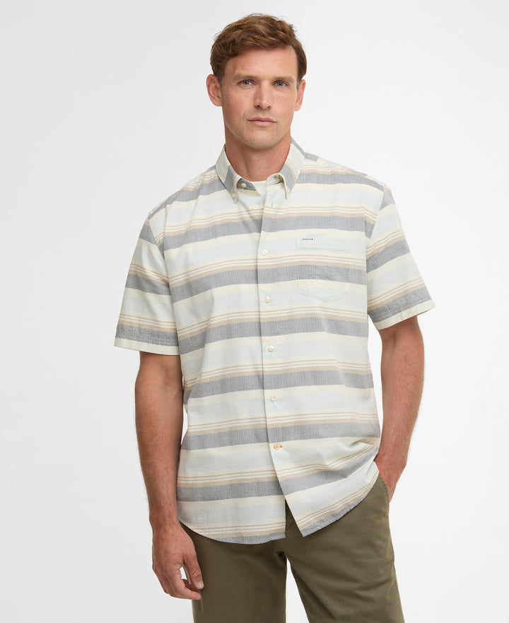 Barbour Chathill Striped Regular Short Sleeve Shirt