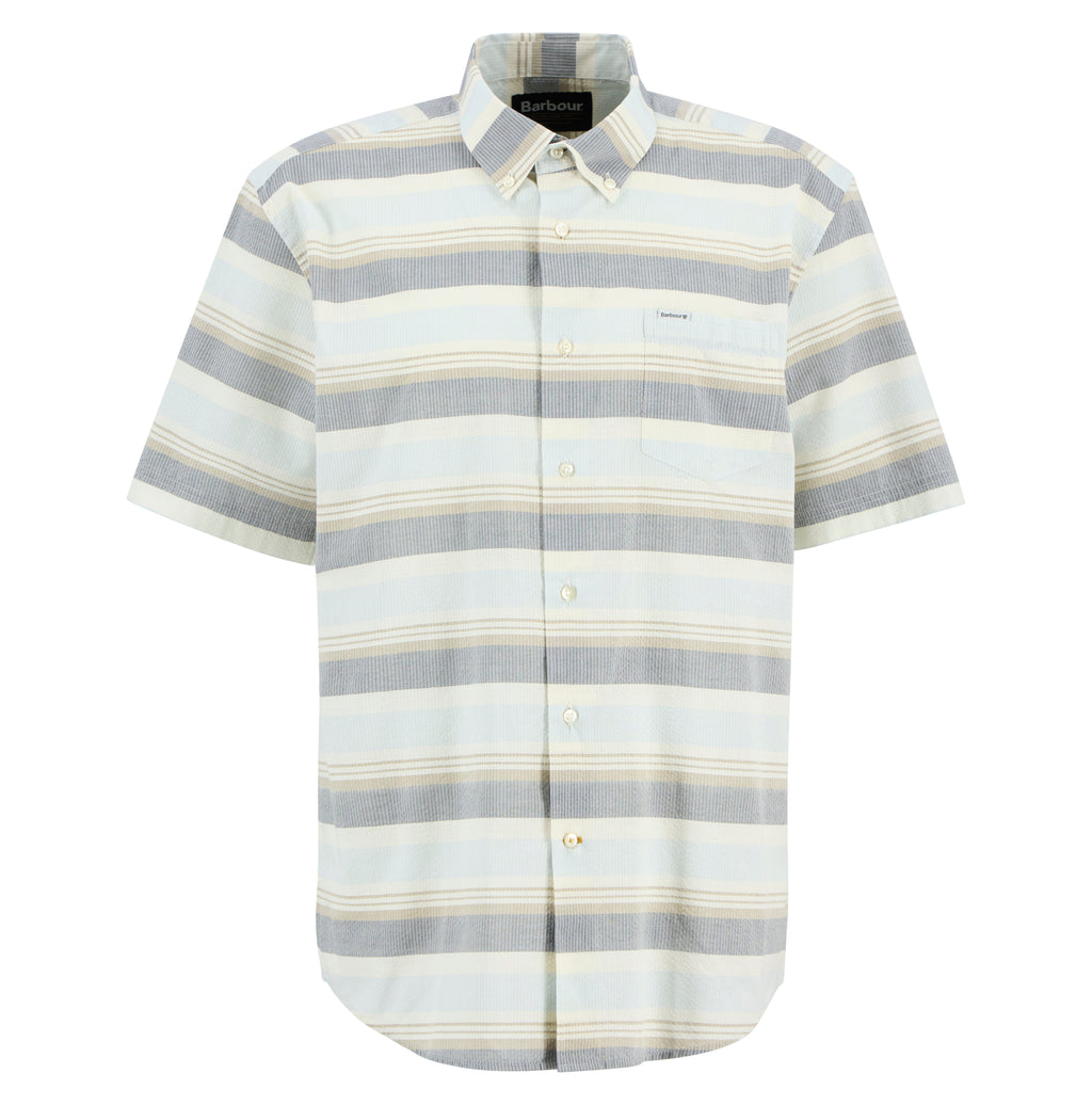 Barbour Chathill Striped Regular Short Sleeve Shirt