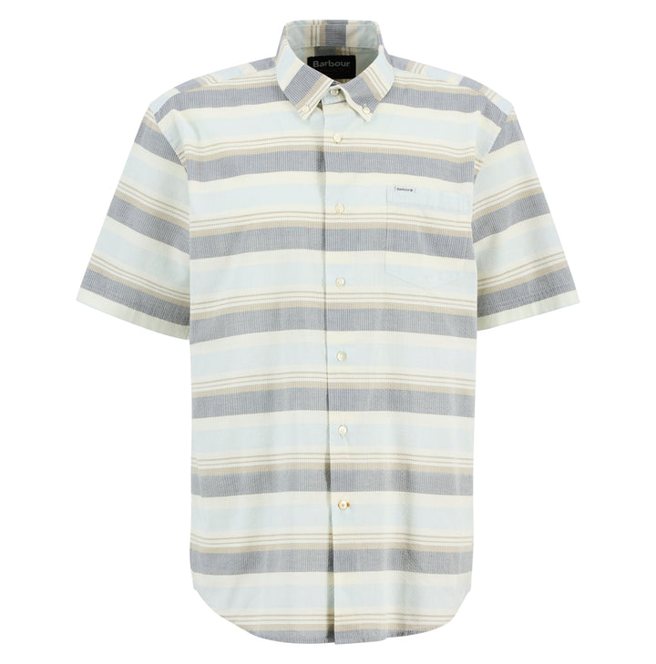 Barbour Chathill Striped Regular Short Sleeve Shirt