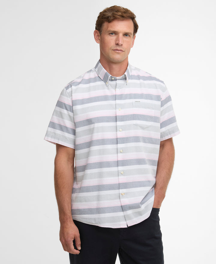 Barbour Chathill Striped Regular Short Sleeve Shirt