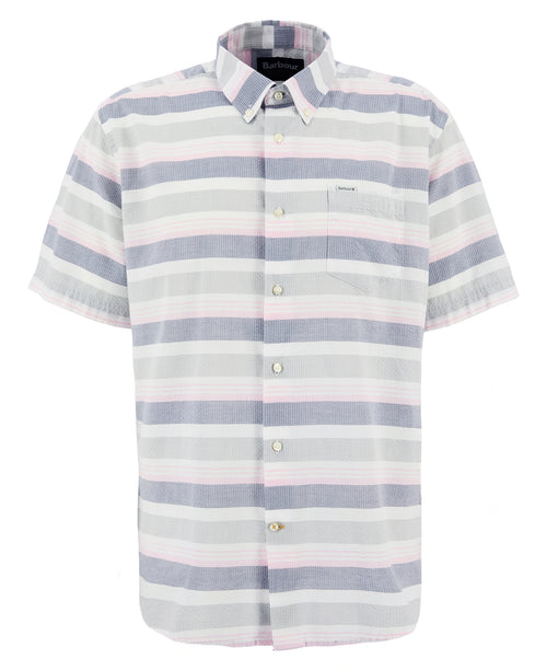 Barbour Chathill Striped Regular Short Sleeve Shirt