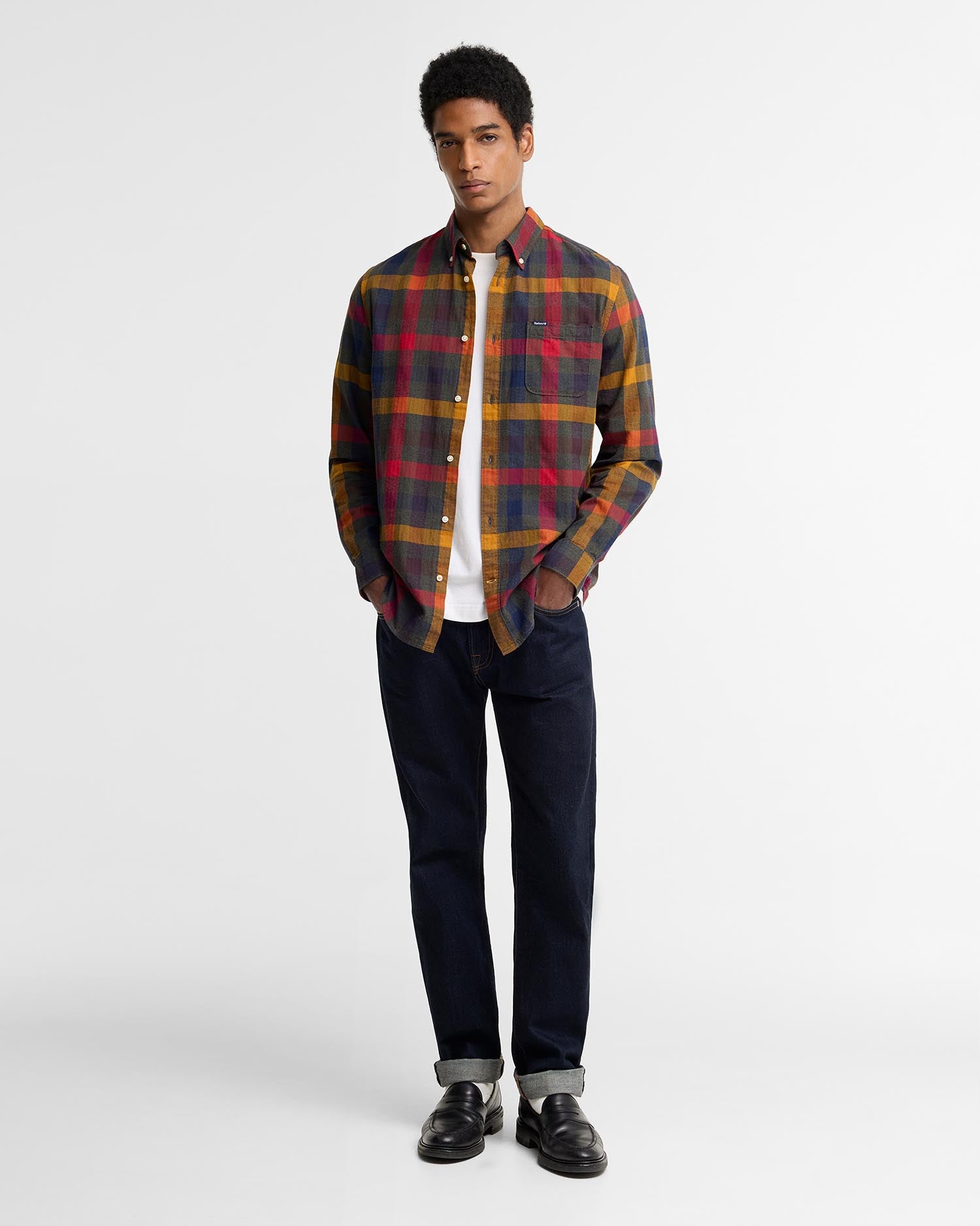 Barbour Danloch Tailored Gingham Shirt - Classic Tartan