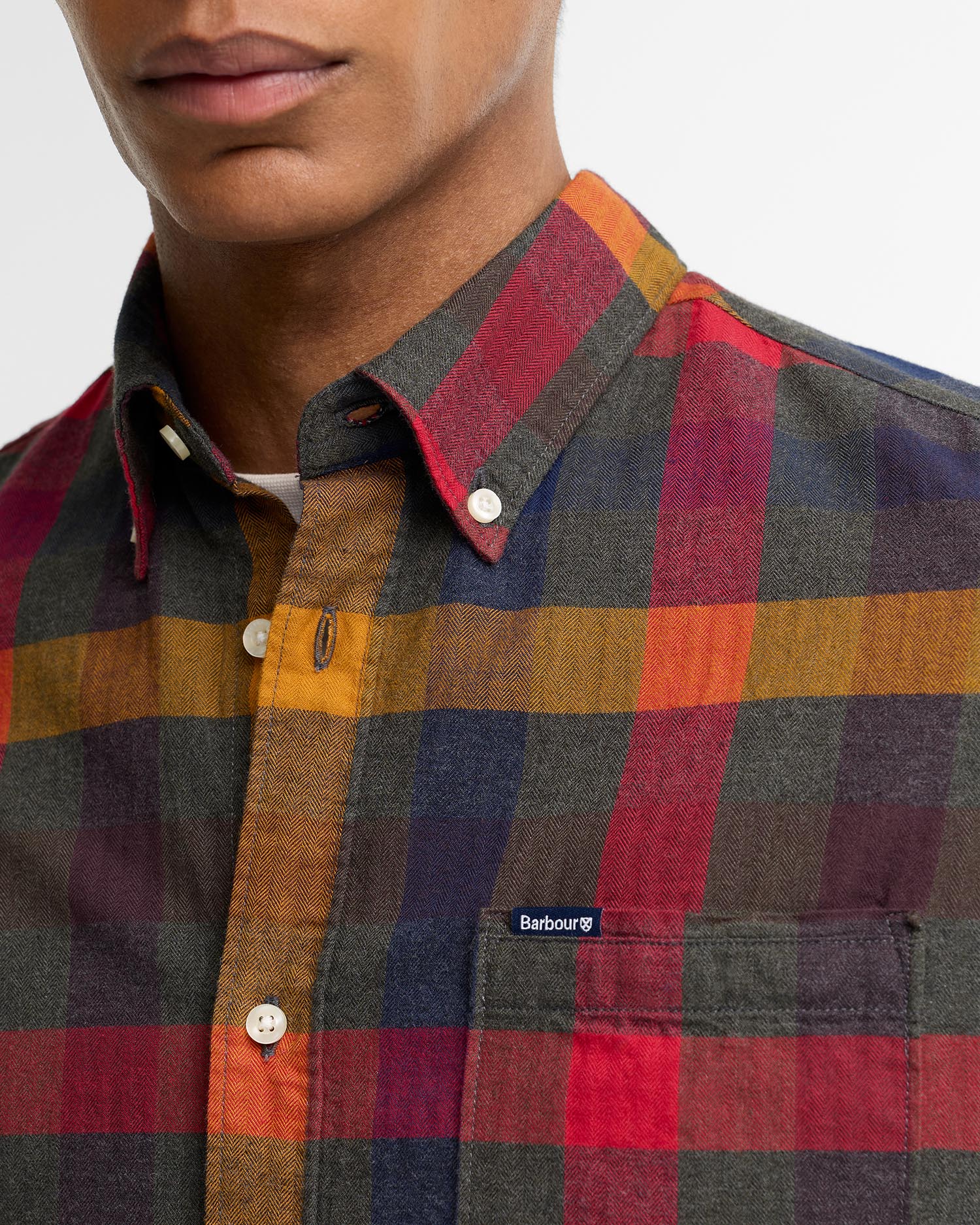 Barbour Danloch Tailored Gingham Shirt - Classic Tartan
