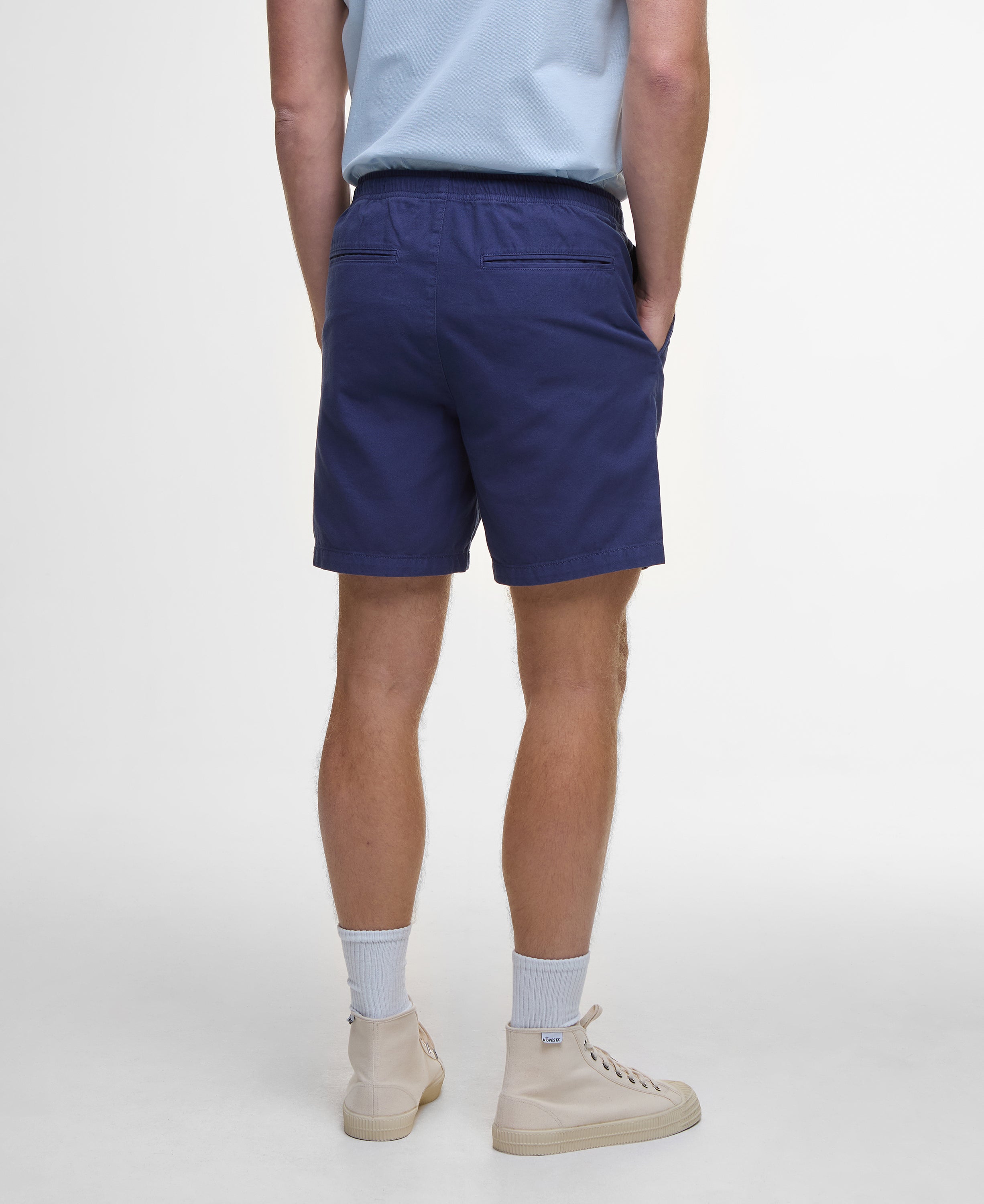 Barbour Washed Oxford Relaxed Shorts