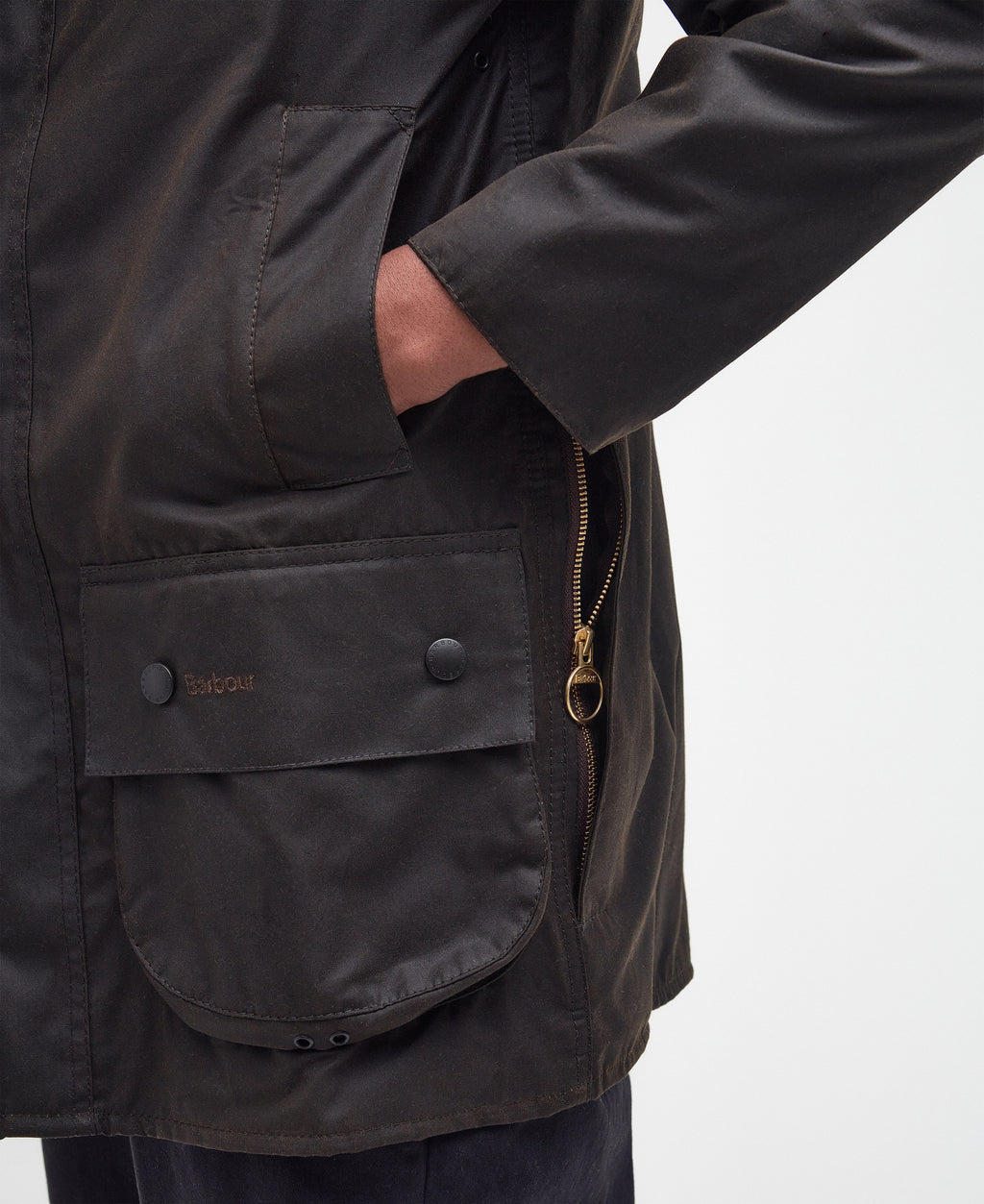 Barbour Classic Beaufort Wax Jacket - Olive