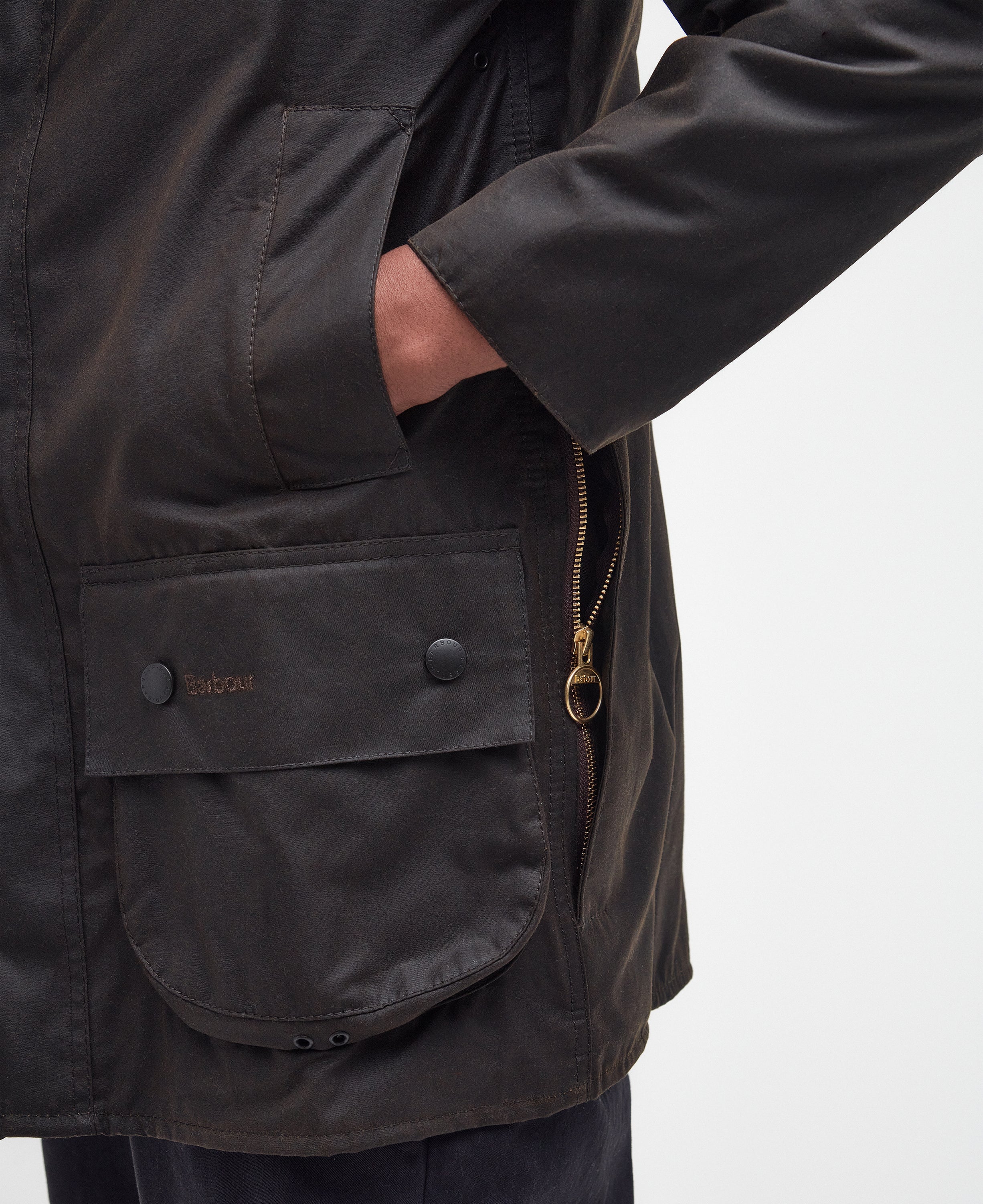 Barbour Classic Beaufort Wax Jacket - Olive