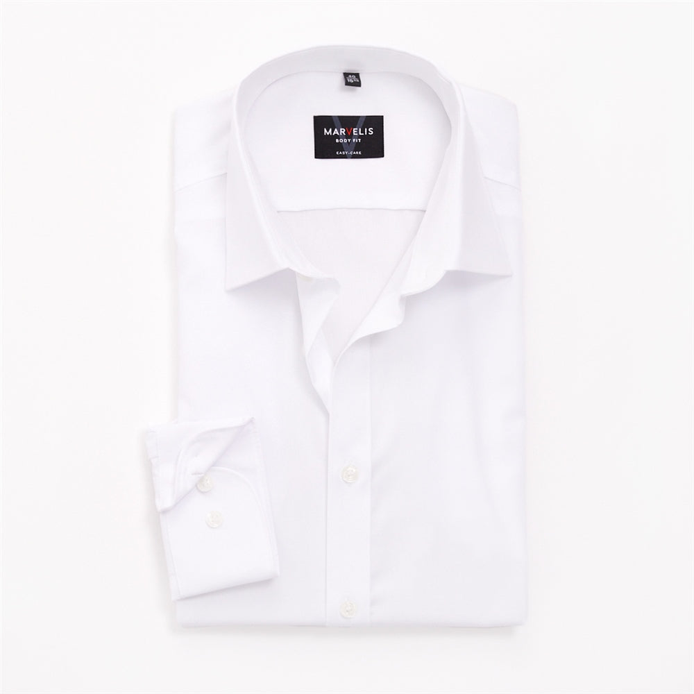 Marvelis Body Fit Easy Care Shirt - White