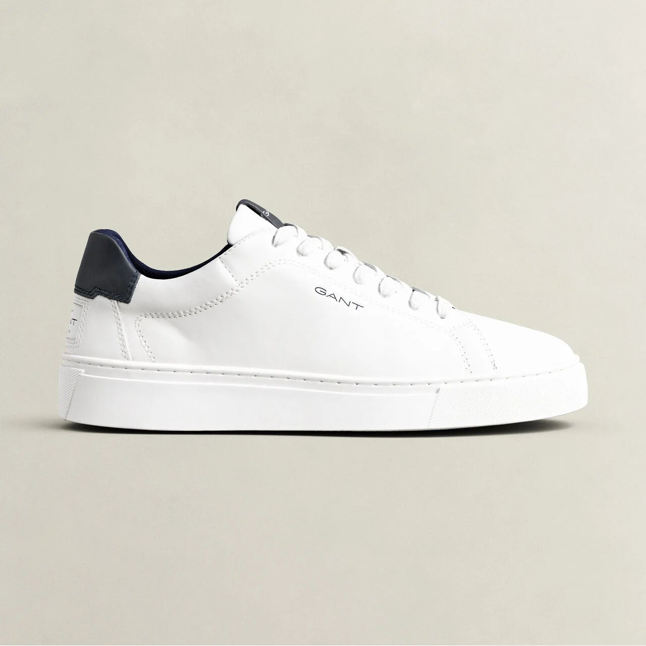 Gant McJulien Leather Sneaker - White/ Navy