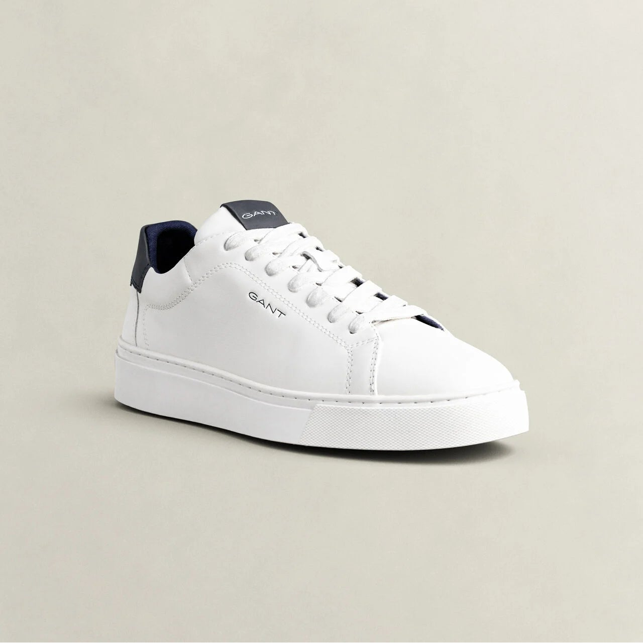 Gant McJulien Leather Sneaker - White/ Navy