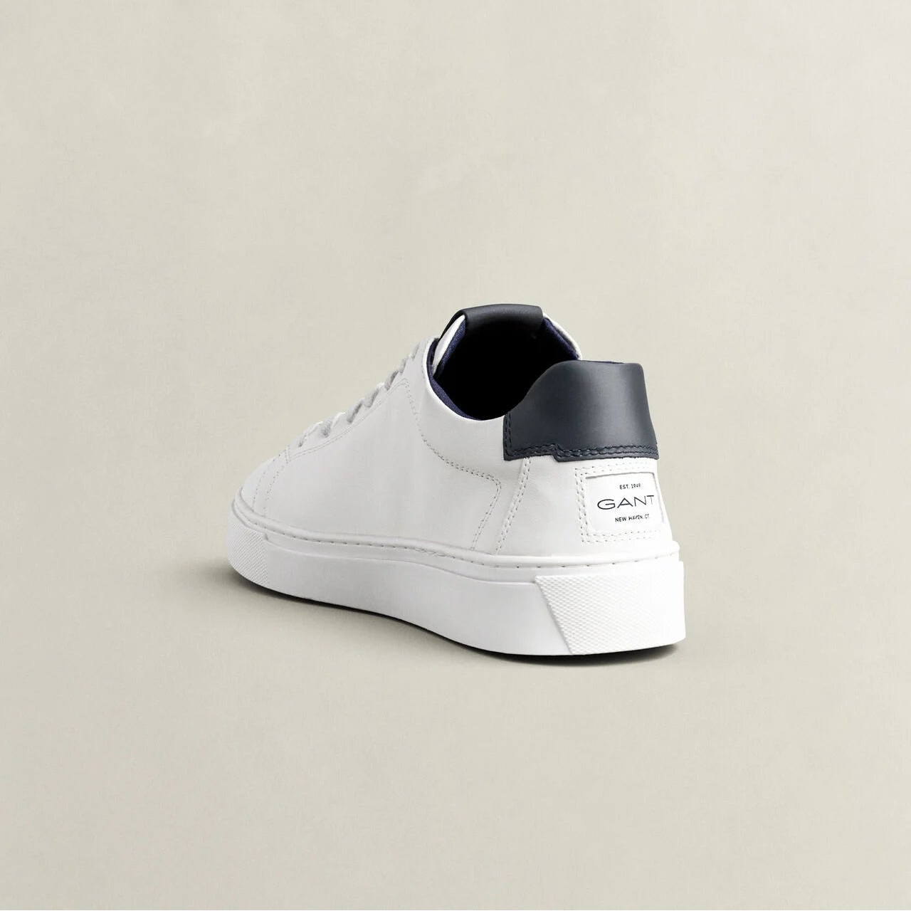 Gant McJulien Leather Sneaker - White/ Navy