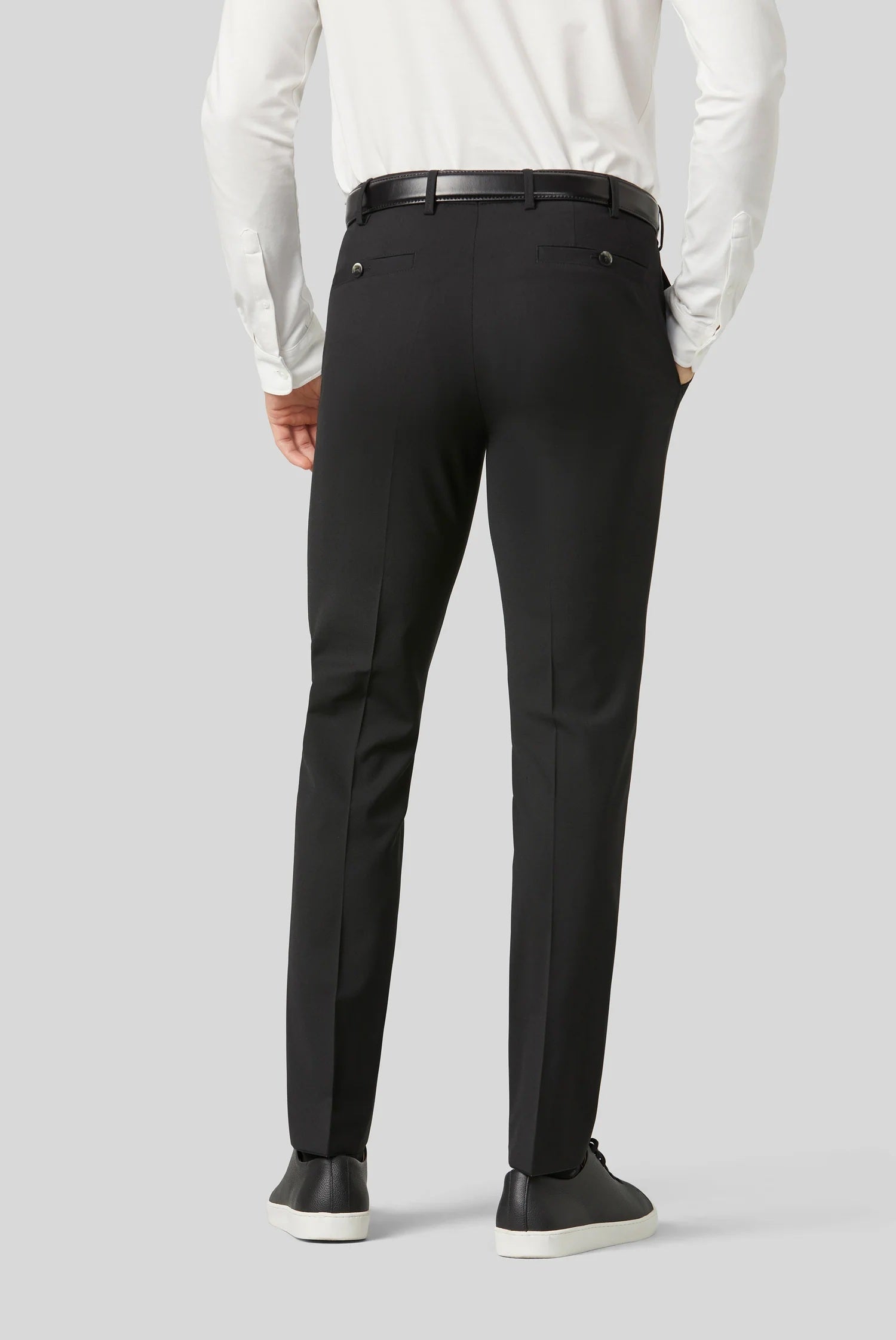 Meyer Roma 344 Wool Blend Formal Trousers