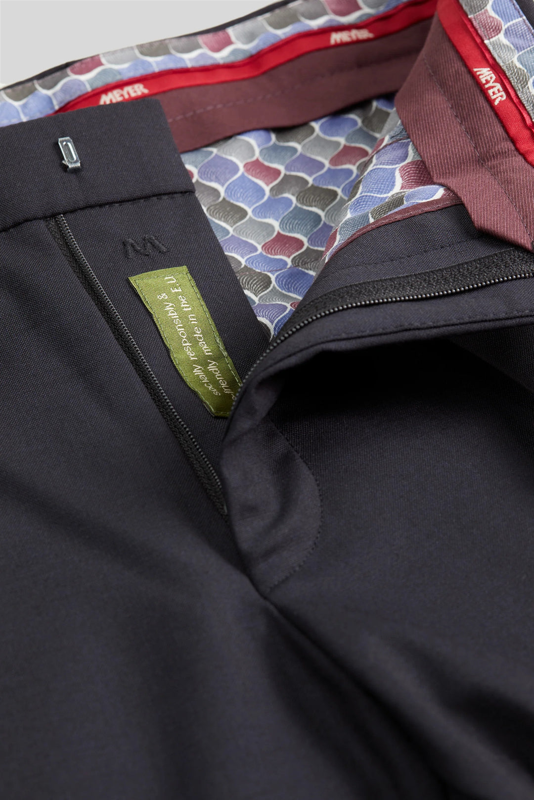 Meyer Roma 344 Wool Blend Formal Trousers