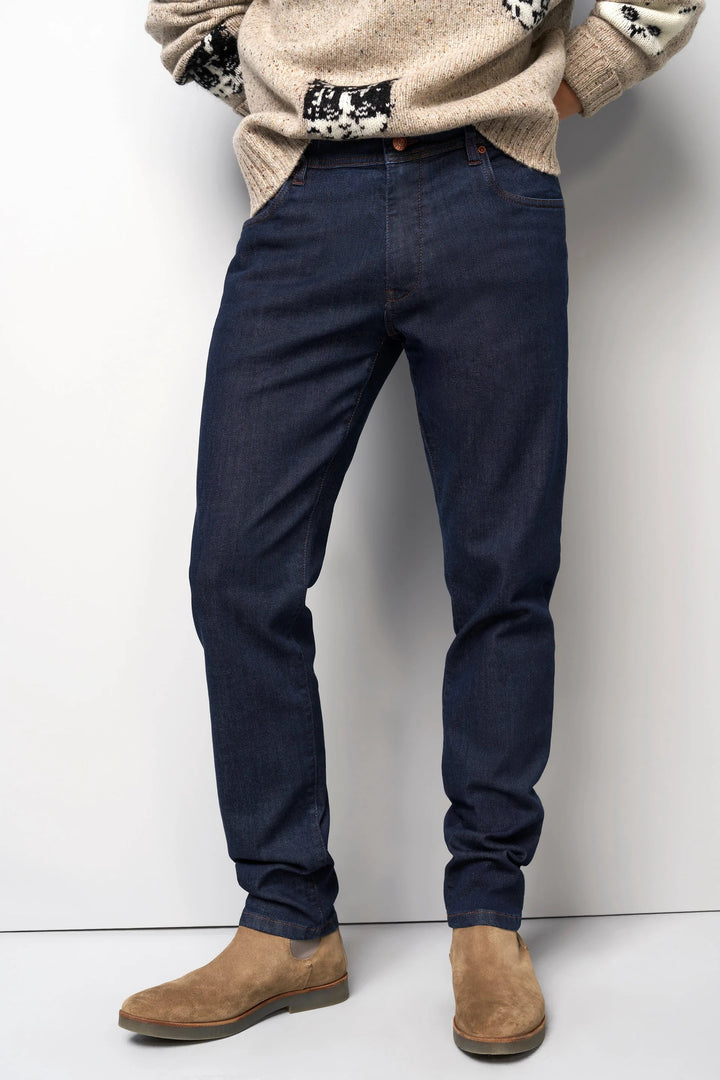 Meyer Roma Denim Jeans 9-6291 - Dark Denim
