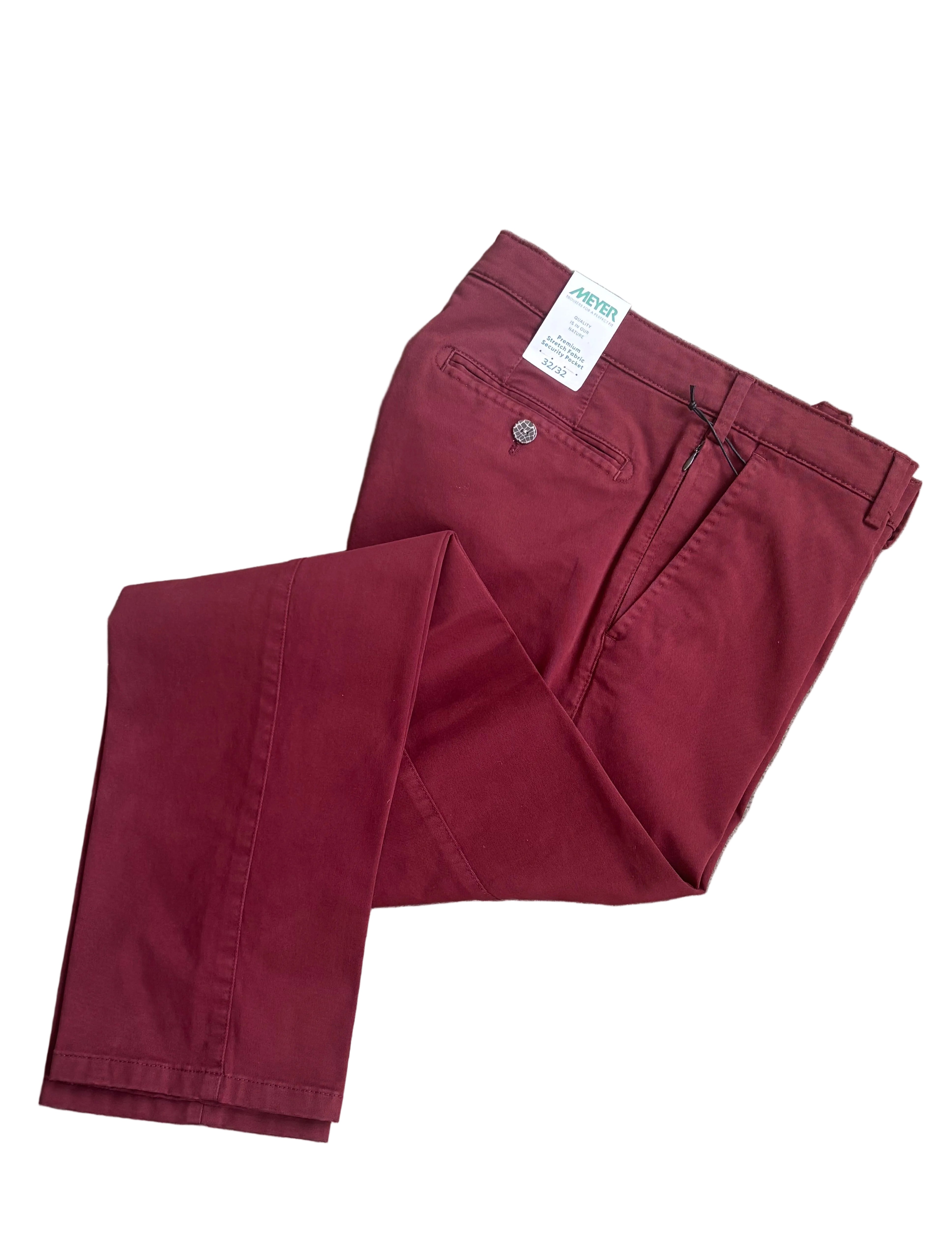 Meyer Silverstone 5625 Chinos - Burgundy