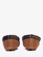 Barbour Monty Moccasin Slipper - Camel Suede