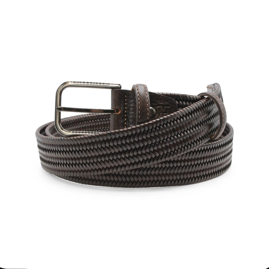 Huxley Tanner "Owens" Stretch Leather Handweave Belt