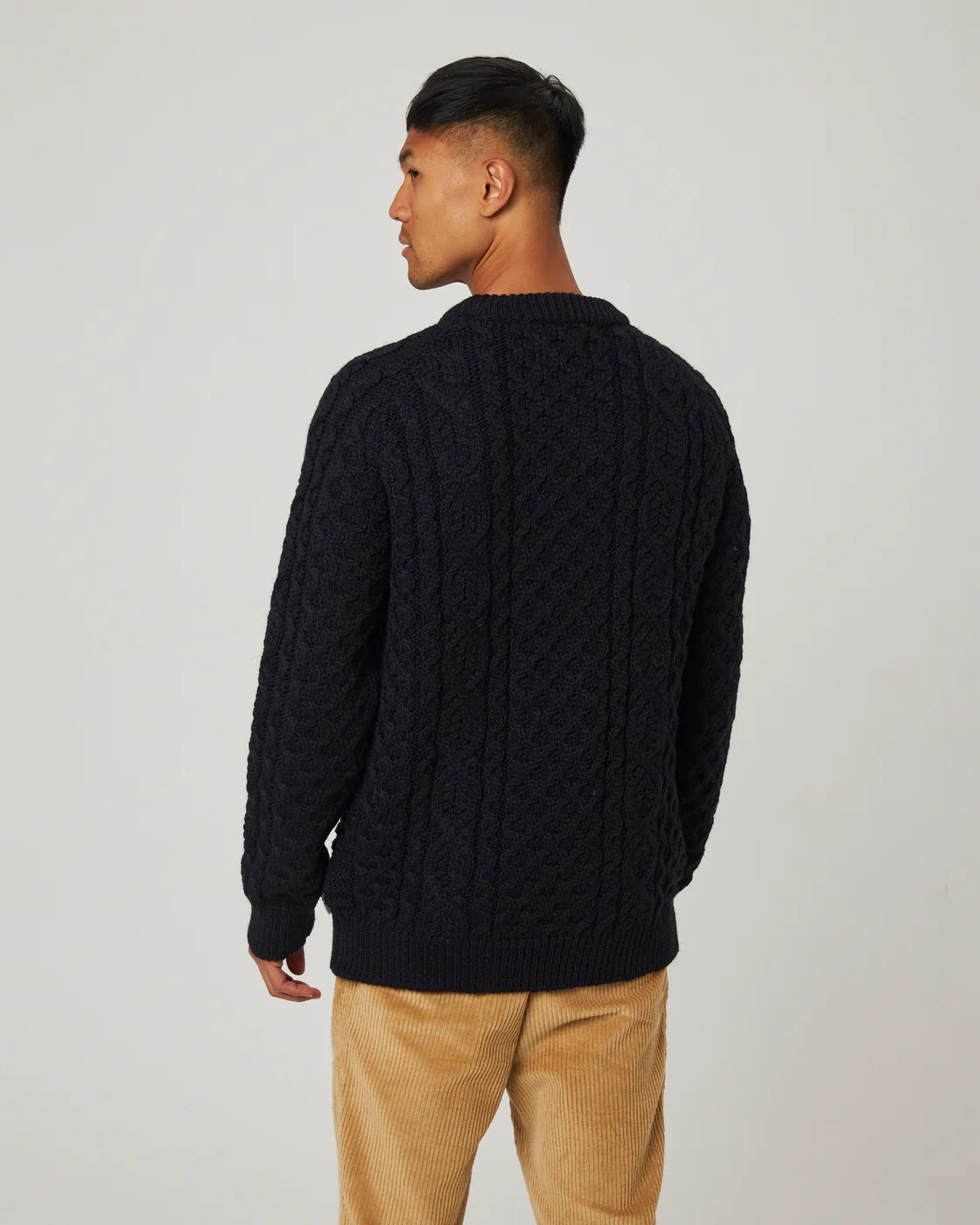 Peregrine Hudson Aran Jumper