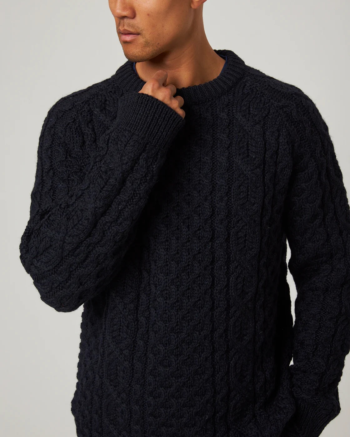 Peregrine Hudson Aran Jumper