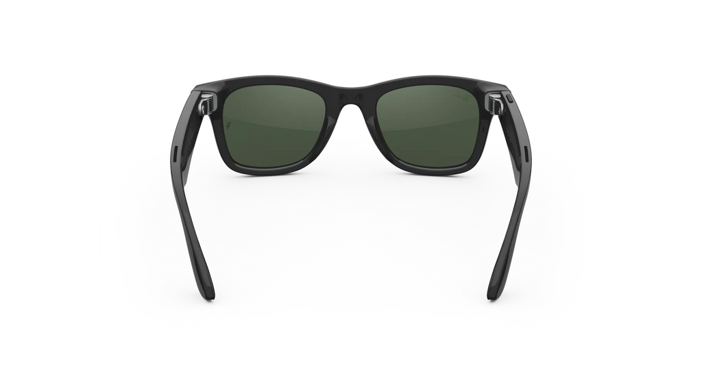 Ray-Ban META Wayfarer Gen2 - Shiny Black w/ Transition Clear to Graphite Green Lenses