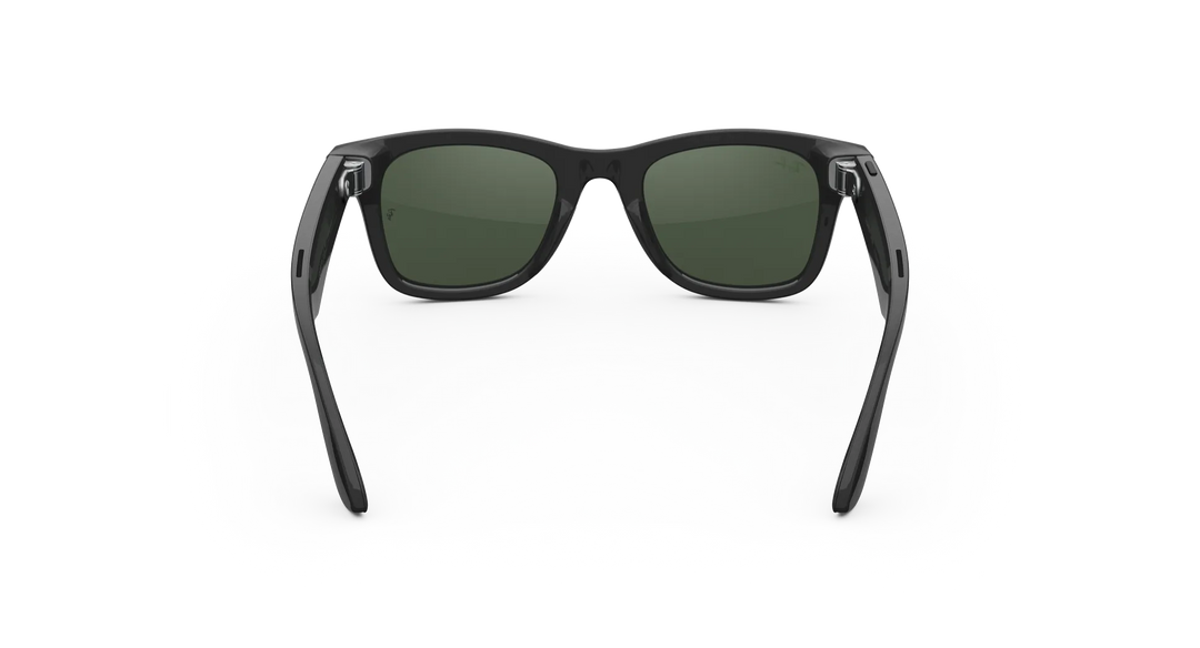 Ray-Ban META Wayfarer Gen2 - Shiny Black w/ Transition Clear to Graphite Green Lenses