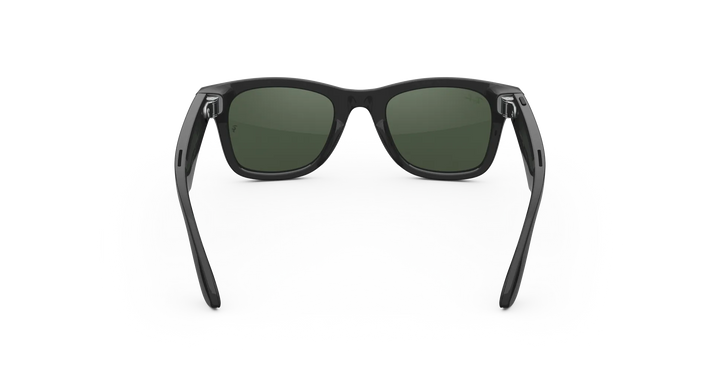 Ray-Ban META Wayfarer Gen2 - Shiny Black w/ Transition Clear to Graphite Green Lenses