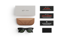 Ray-Ban META Wayfarer Gen2 - Shiny Black w/ Transition Clear to Graphite Green Lenses