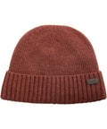 Barbour Carlton Beanie Hat - Rust
