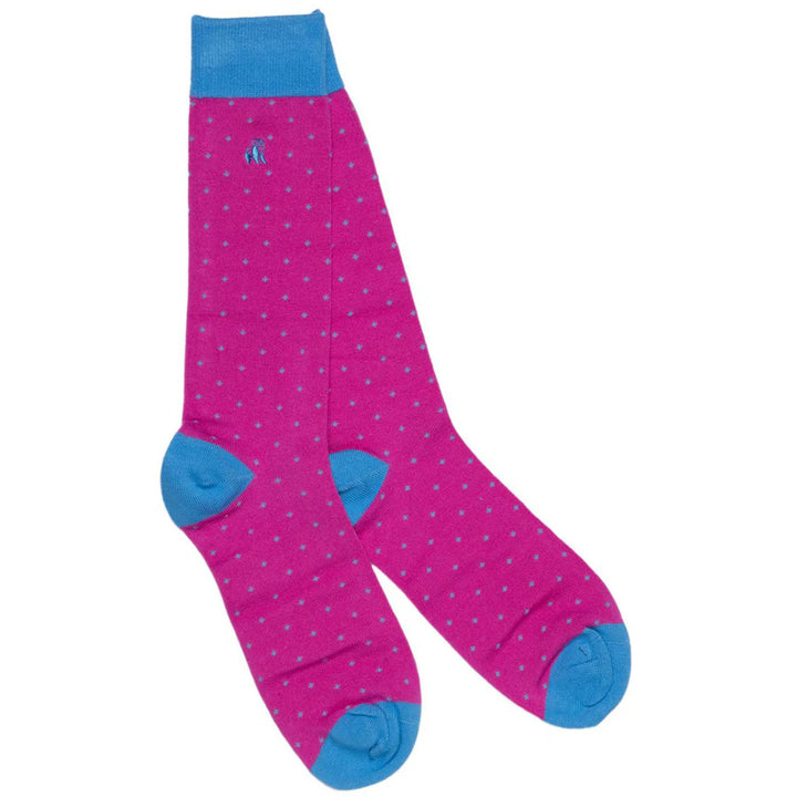 Swole Panda Spotted Bamboo Socks