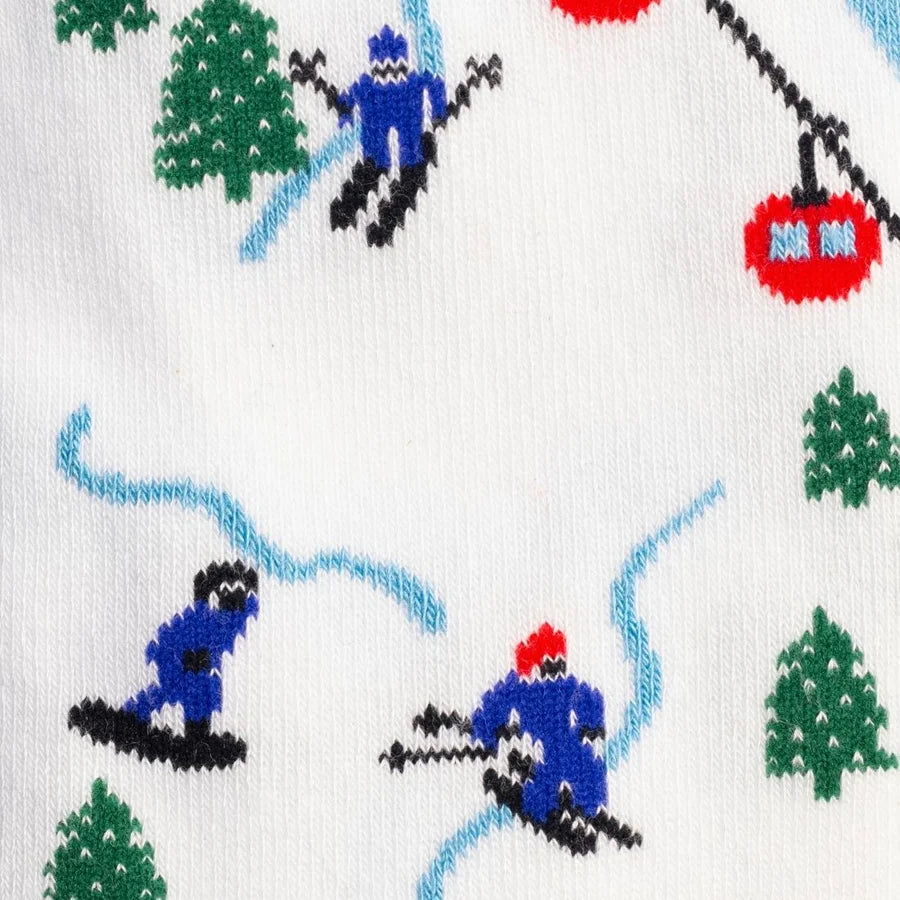 Swole Panda Bamboo Ski Slope Socks