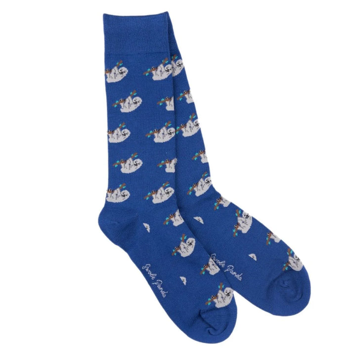 Swole Panda Sloth Bamboo Socks