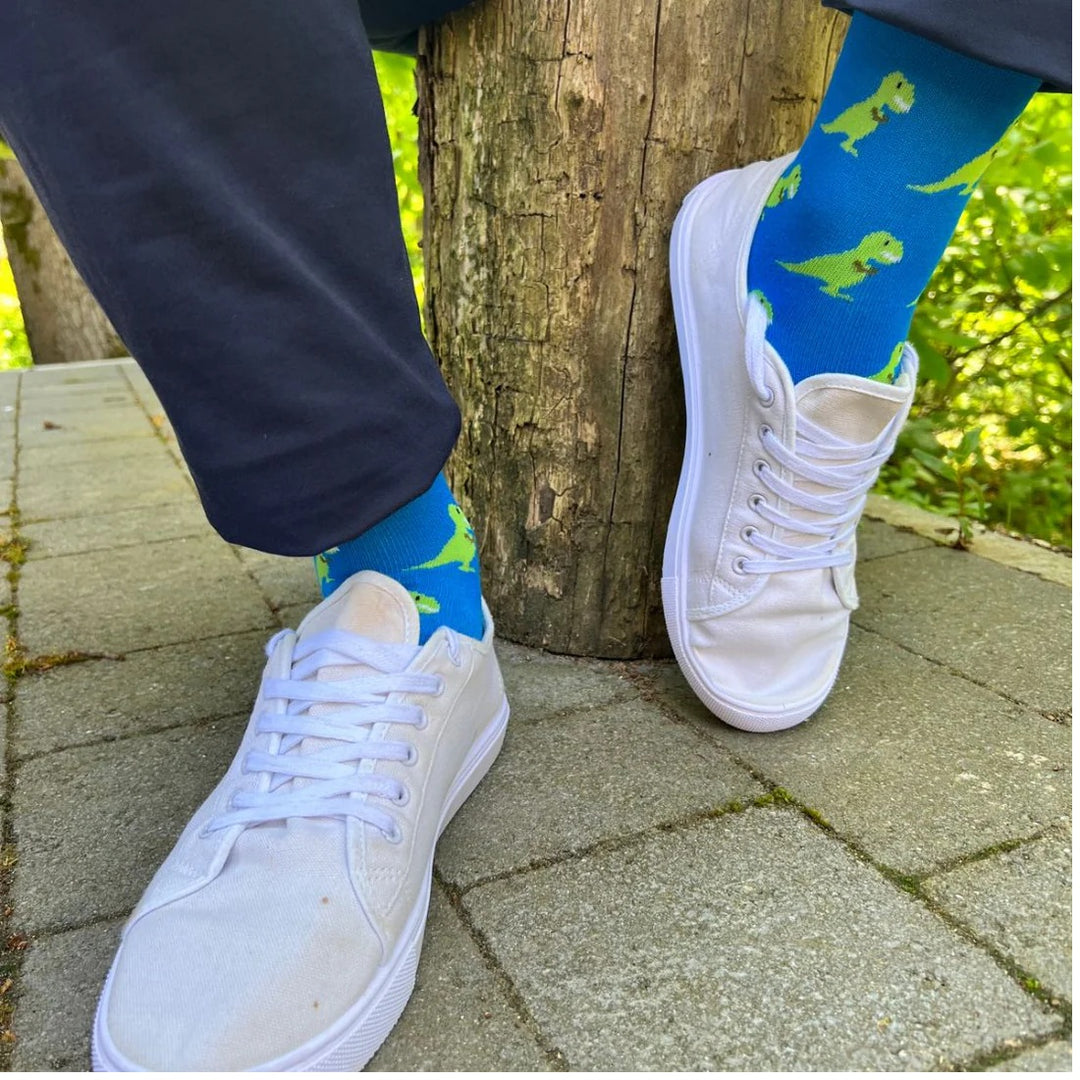 Swole Panda T-Rex Bamboo Socks