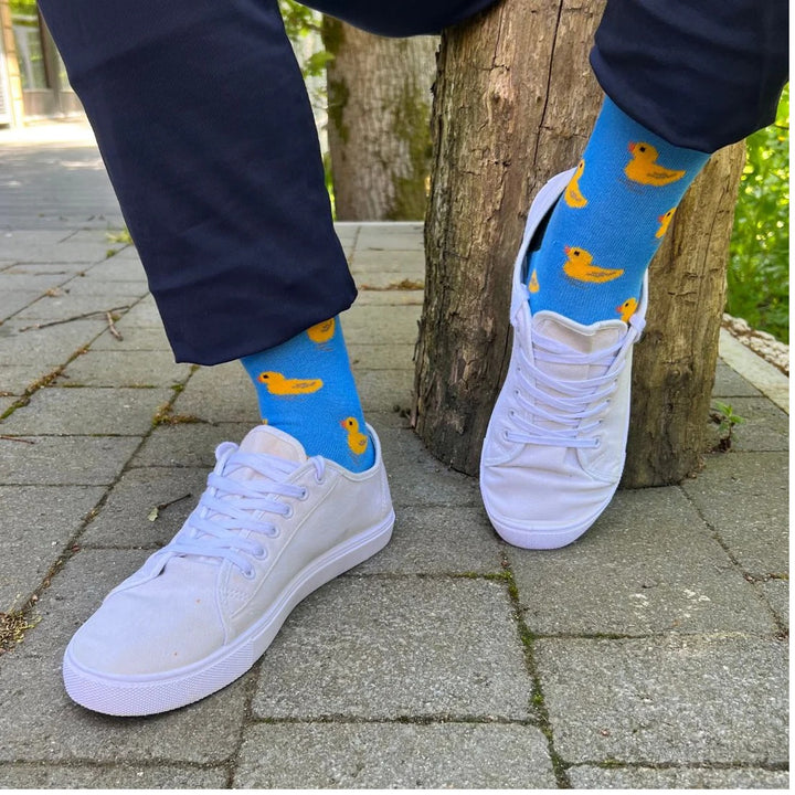 Swole Panda Duck Bamboo Socks