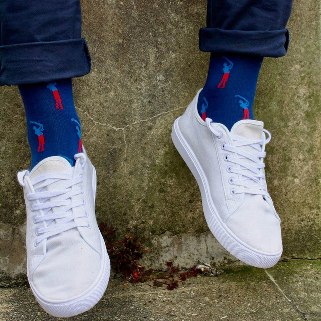 Swole Panda Golfer Bamboo Socks