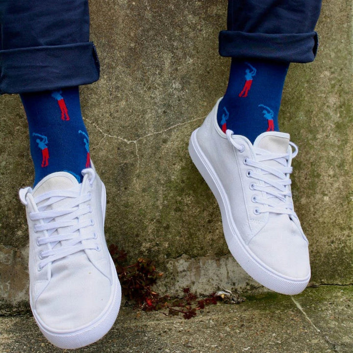 Swole Panda Golfer Bamboo Socks