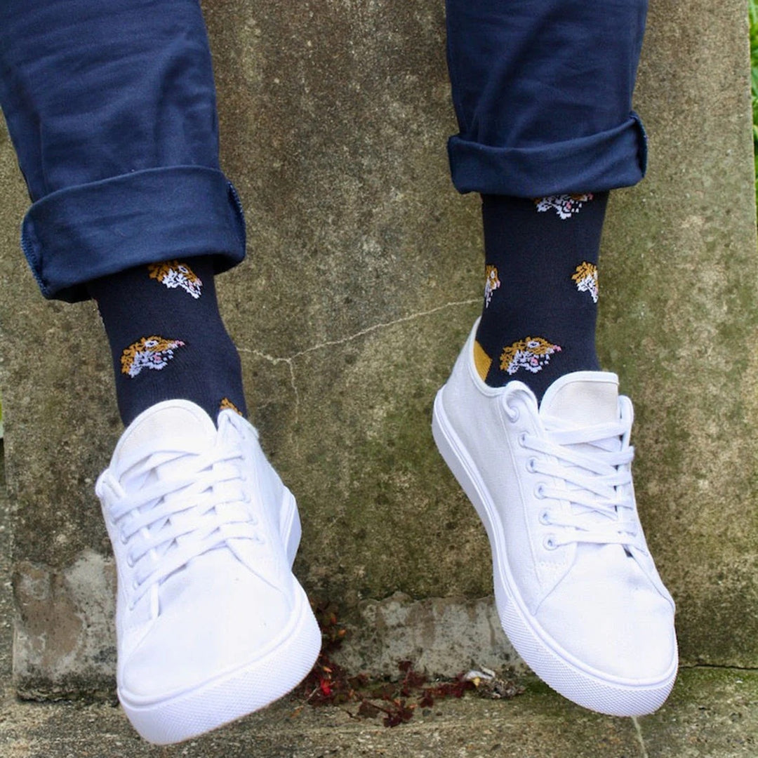 Swole Panda Tiger Bamboo Socks