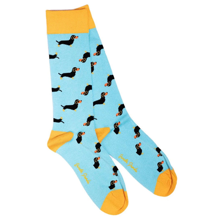Swole Panda Sausage Bamboo Dog Socks