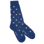 Swole Panda Blue Football Bamboo Socks
