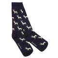 Swole Panda Blue Stag Bamboo Socks