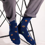 Swole Panda Hot Air Balloon Bamboo Socks