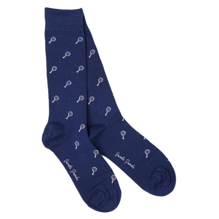 Swole Panda Tennis Raquet Bamboo Socks
