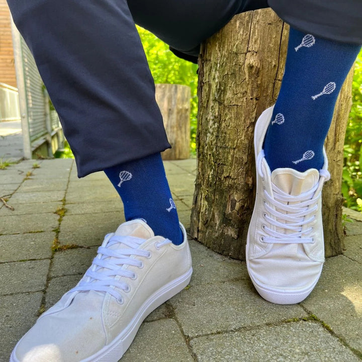 Swole Panda Tennis Raquet Bamboo Socks